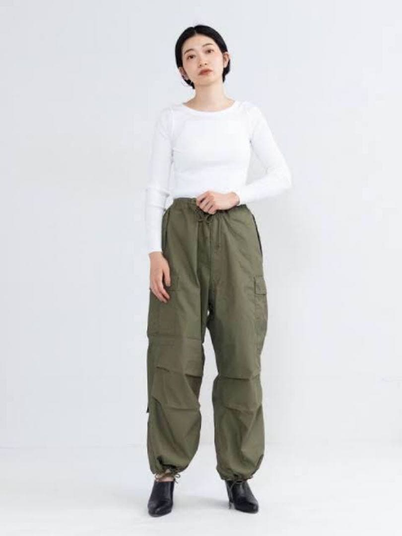 HYKE カーゴパンツ 02 M-51 TYPE SHELL PANTS