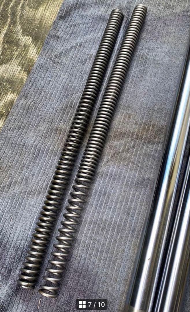 A　ハーレーFXDL フロントフォーク