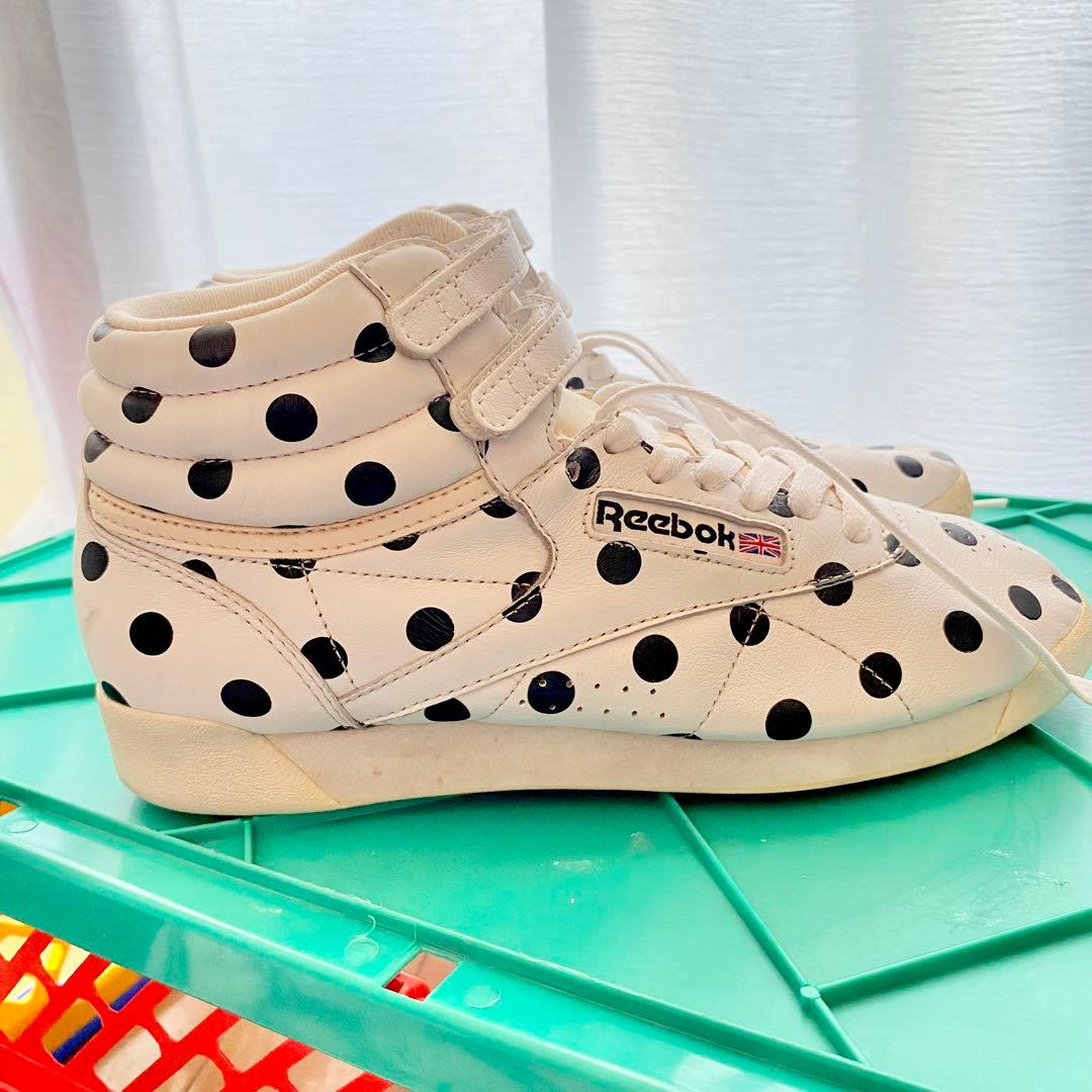 レア‼️ ドット柄 Reebok Classic フリースタイル