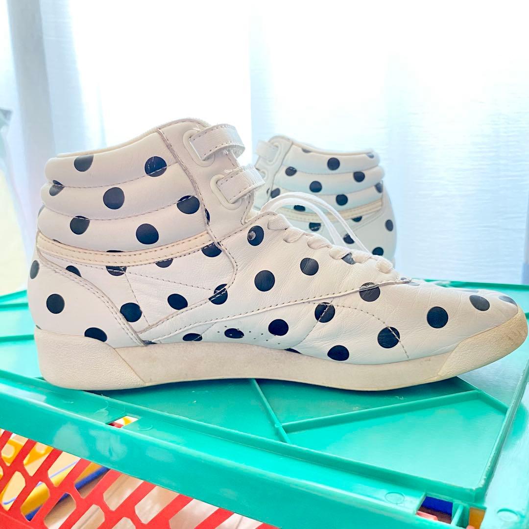 レア‼️ ドット柄 Reebok Classic フリースタイル