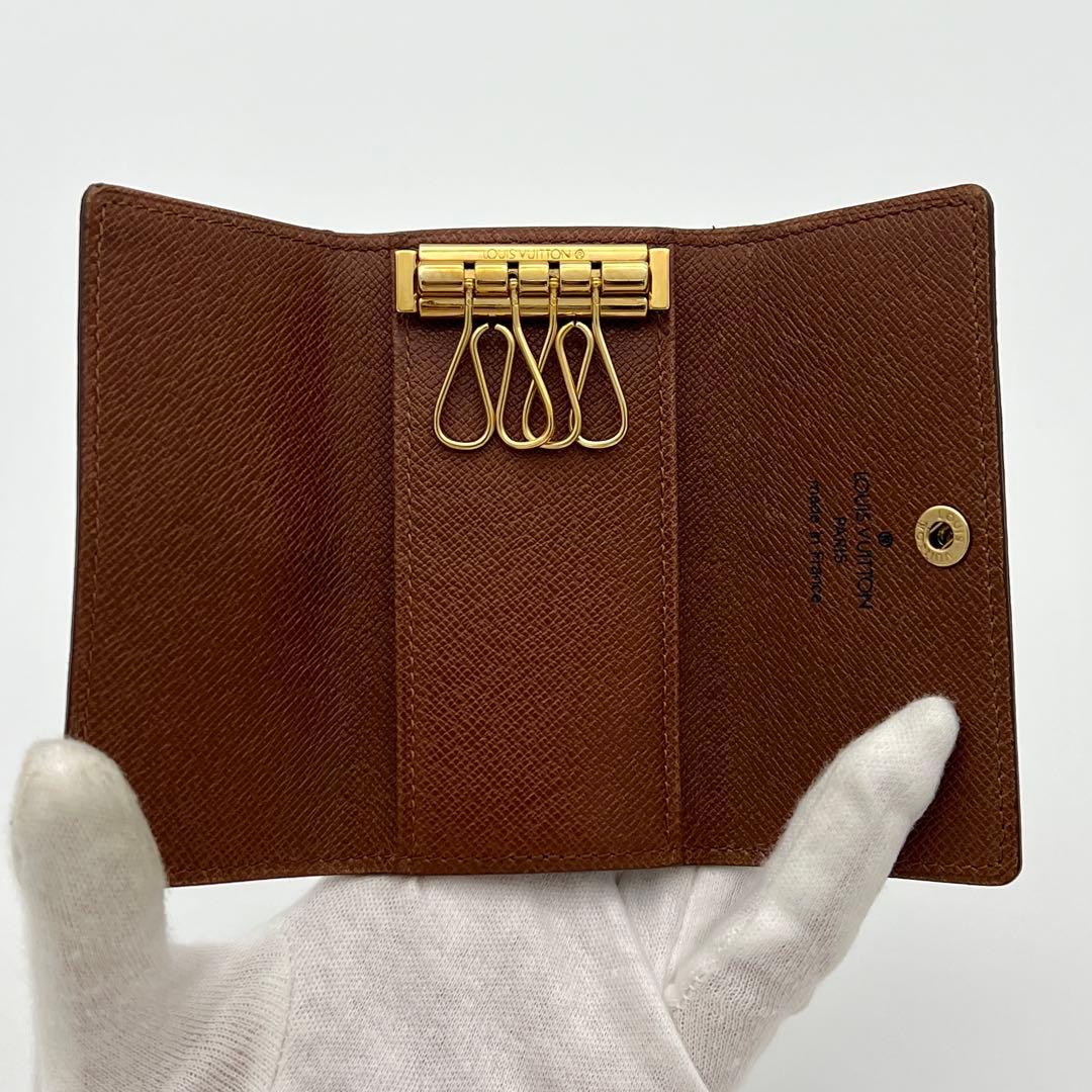 LOUIS VUITTON ヴィトン モノグラム ミュルティクレ4連 キーケース