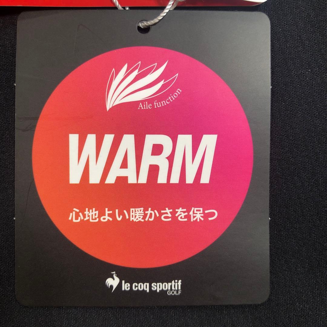 ルコックスポルティフ黒 ストレッチパンツ レディース ゴルフLL