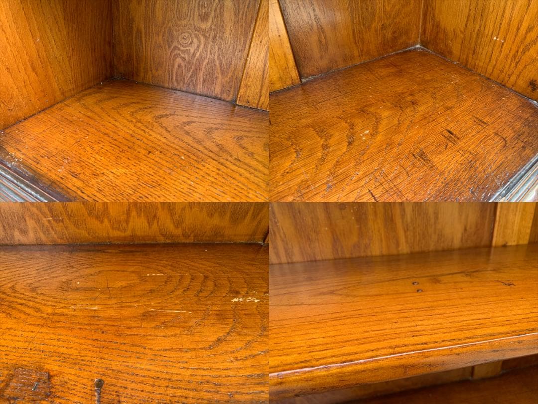 英国｜イギリス｜アンティーク｜オーク材｜ブックキャビネット｜本棚｜