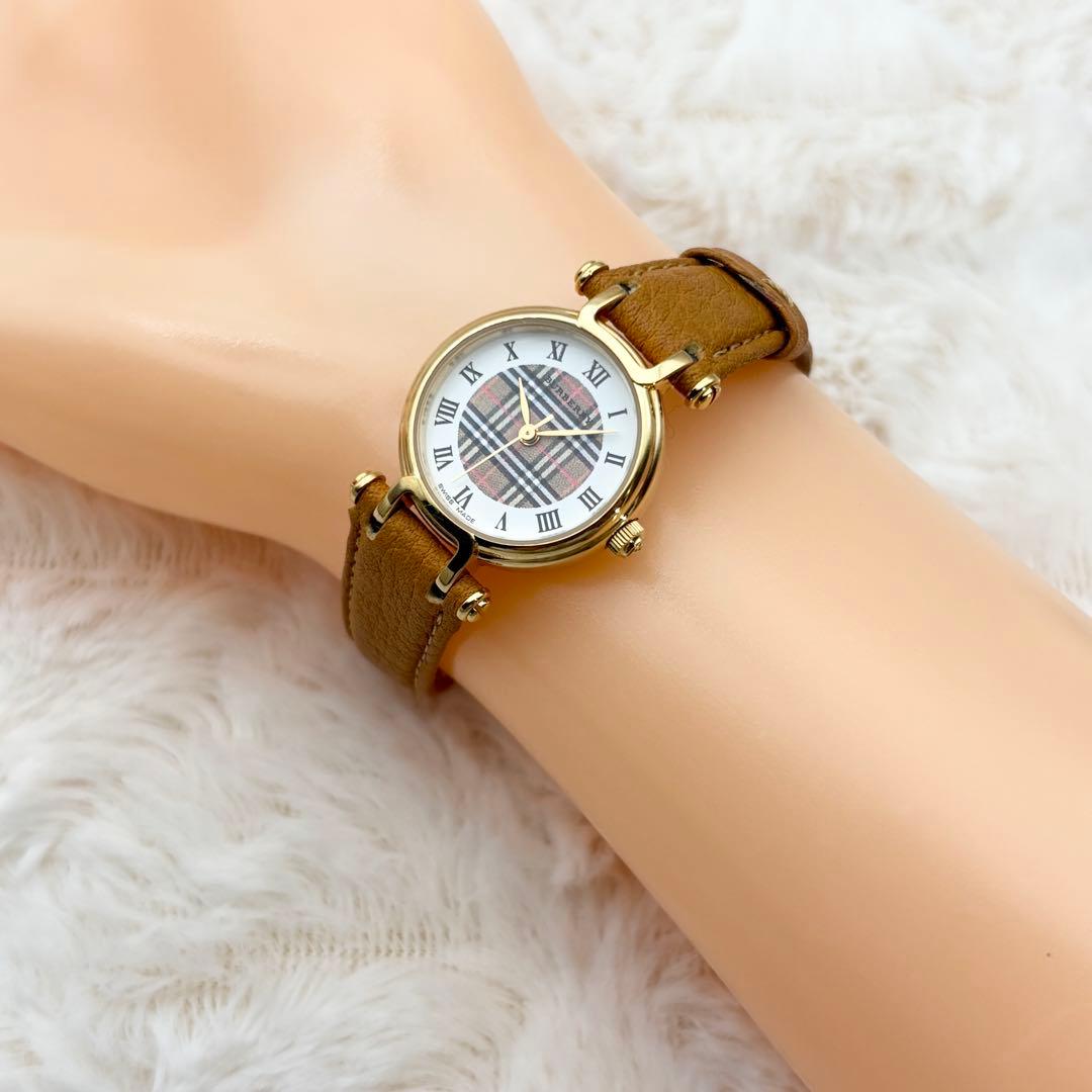 新品電池 Burberry 11200L レディース ノバチェック