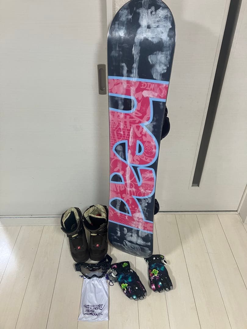 初心者オススメ　スノーボードセット　4点セット