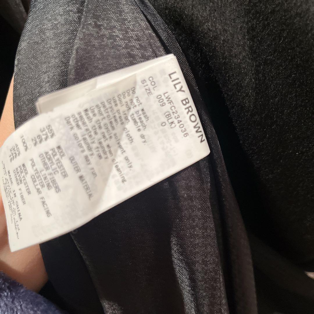 新品未使用LILY BROWN チェスターコート コート ロングコート サイズ0
