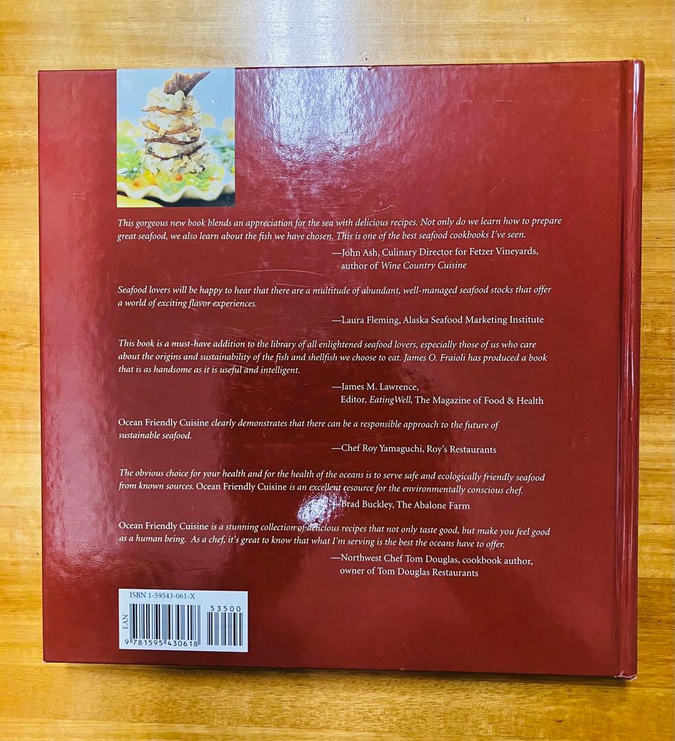 Ocean Friendly Cuisine シーフード　料理　レシピ　洋書