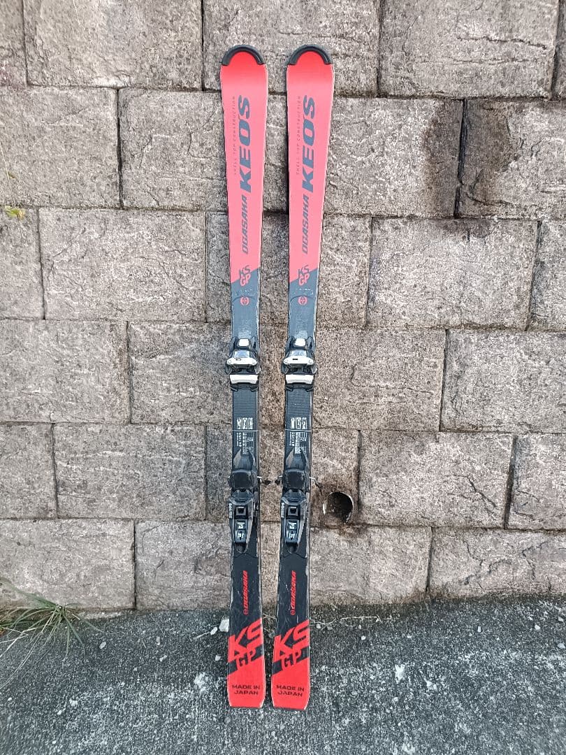 オガサカ KEOS KS GP 160cmスキー板+マーカーsuquire