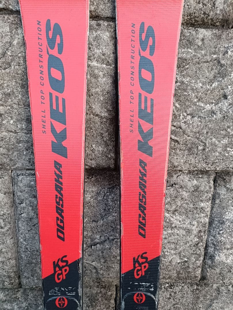 オガサカ KEOS KS GP 160cmスキー板+マーカーsuquire