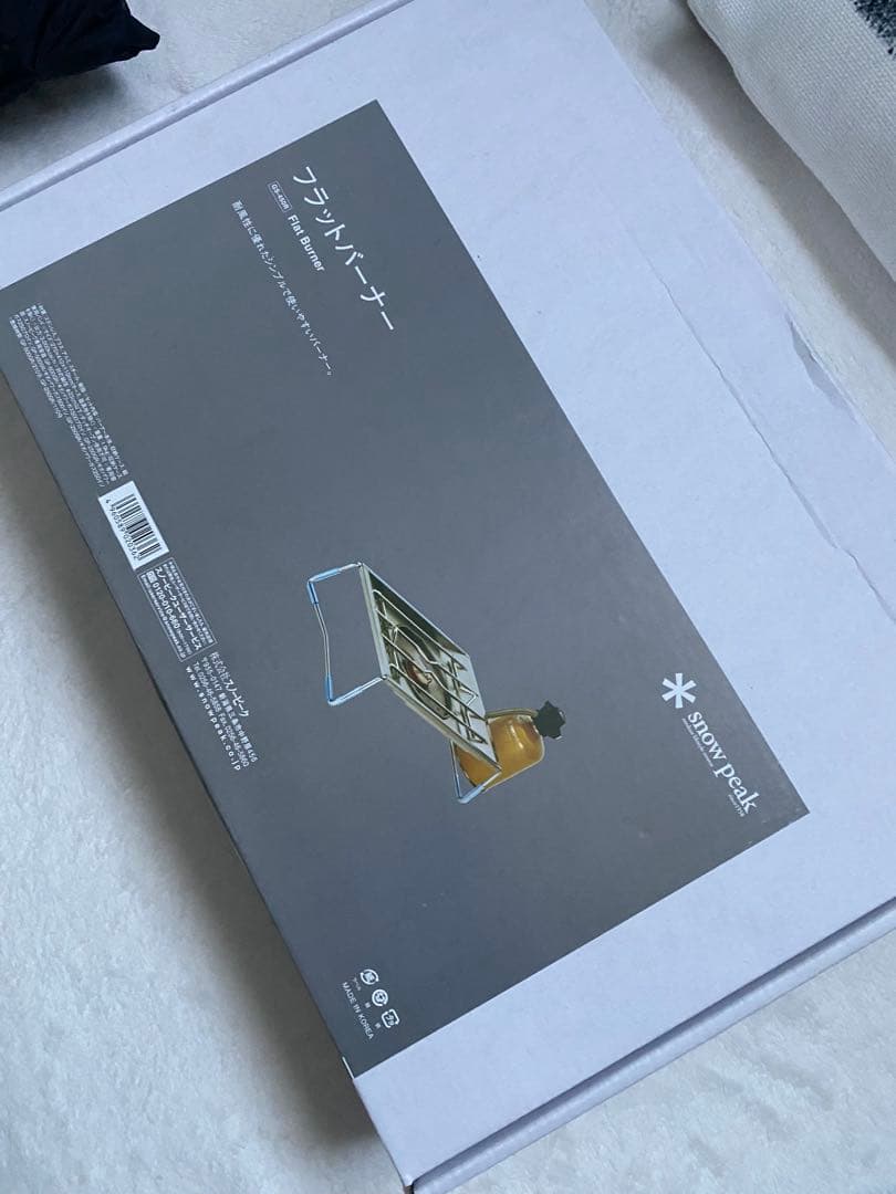 スノーピーク　フラットバーナー　五徳　IGT ブラックキャンプ