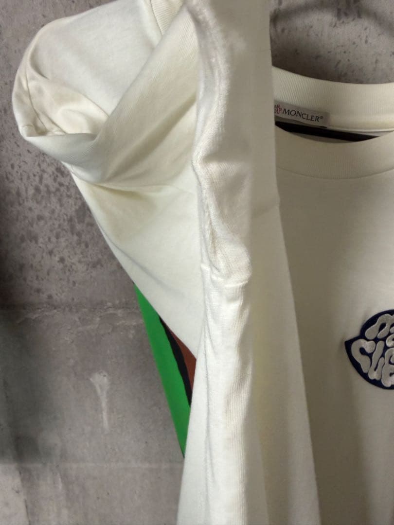MONCLER グラフィックTシャツ ホワイト　XL