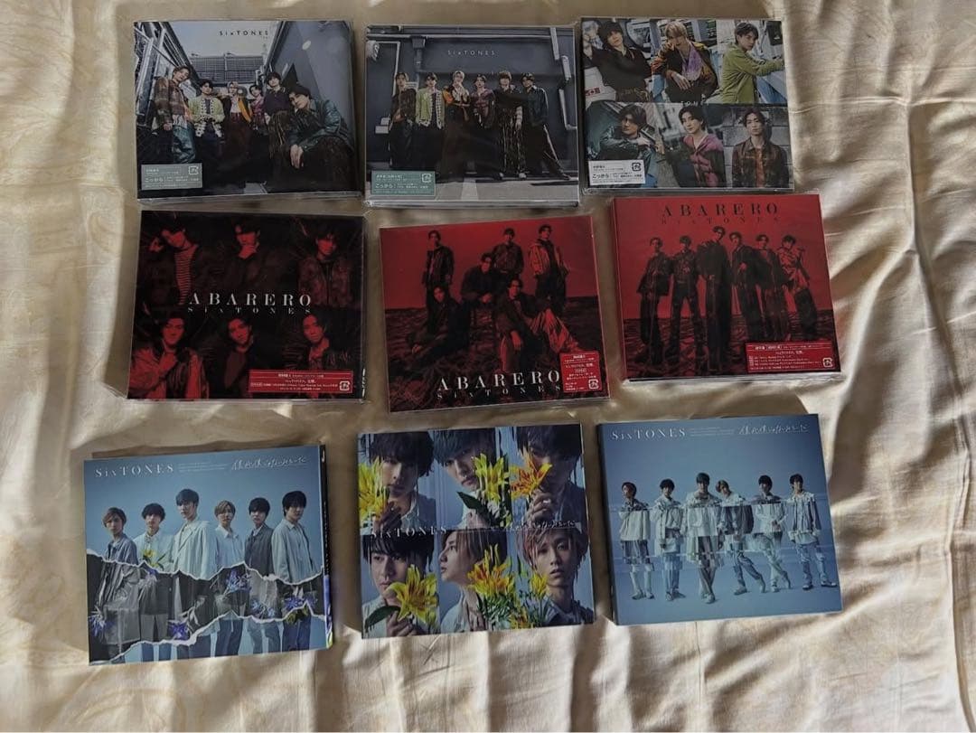 SixTONES CD DVDまとめ売り