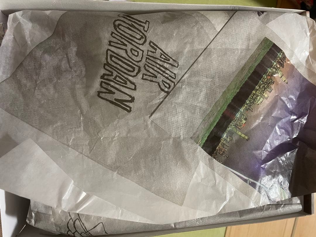 エアジョーダン1ハイOG ブラック/ホワイト/レッド 28.5cm