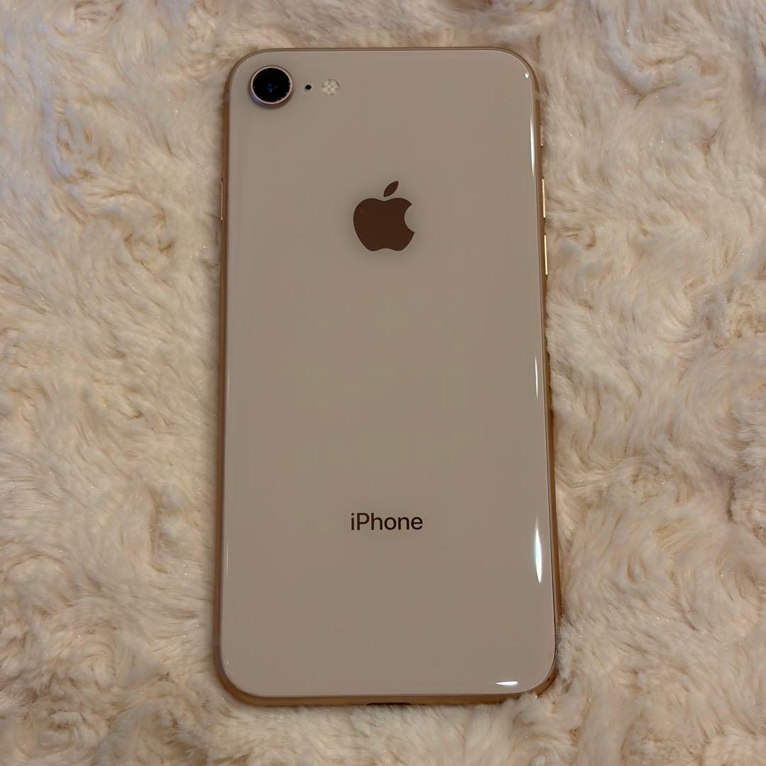 iPhone 8 ブルー 64GB SIMフリー 83％ 本体のみ