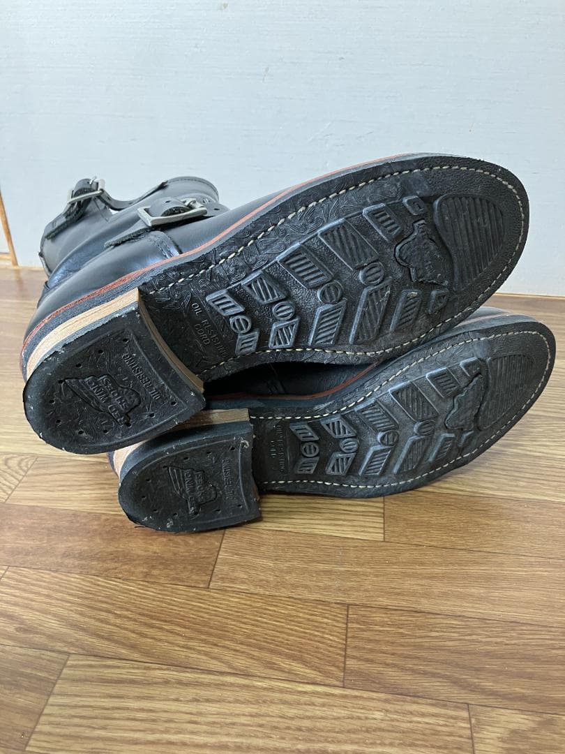 REDWINGレッドウイング　2976　9Dショートエンジニアブーツブラック