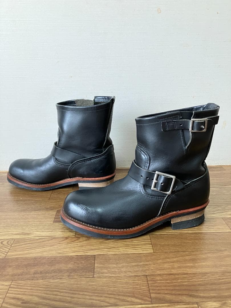 REDWINGレッドウイング　2976　9Dショートエンジニアブーツブラック