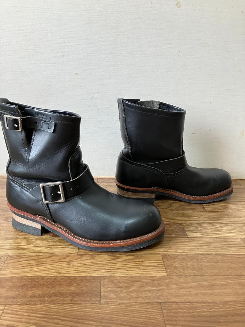 REDWINGレッドウイング　2976　9Dショートエンジニアブーツブラック