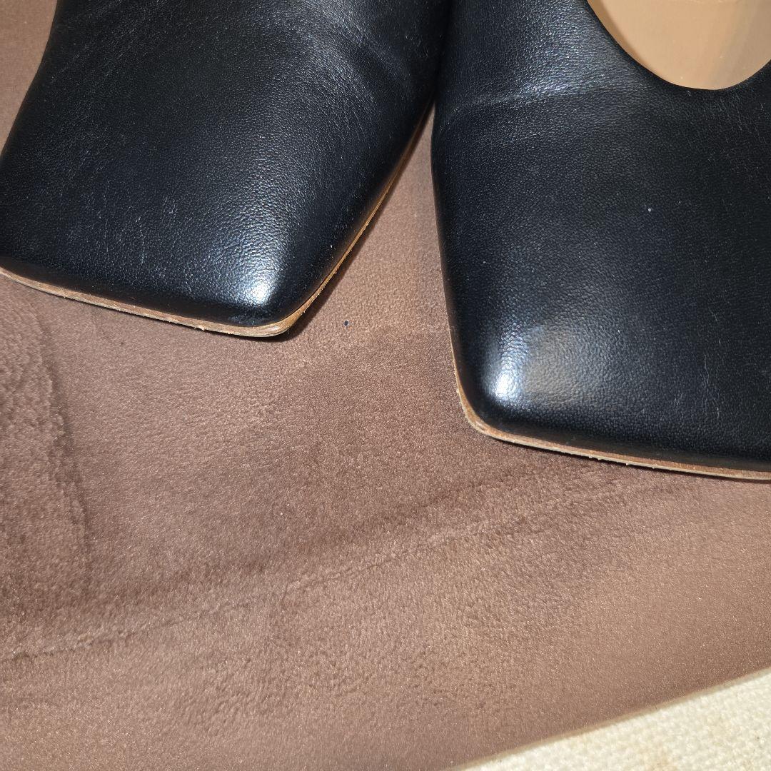 ペリーコ　PELLICO フラットパンプス CO　38　レザー