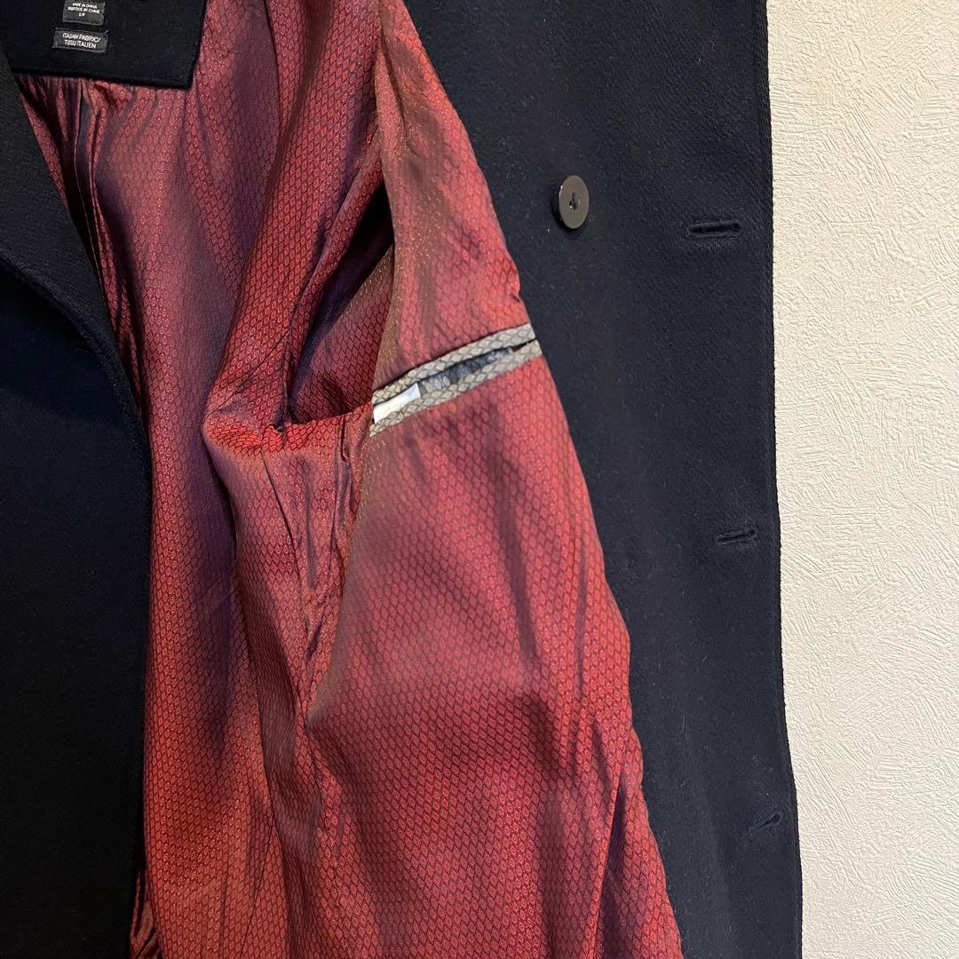 Armani Exchange ネイビー ピーコート