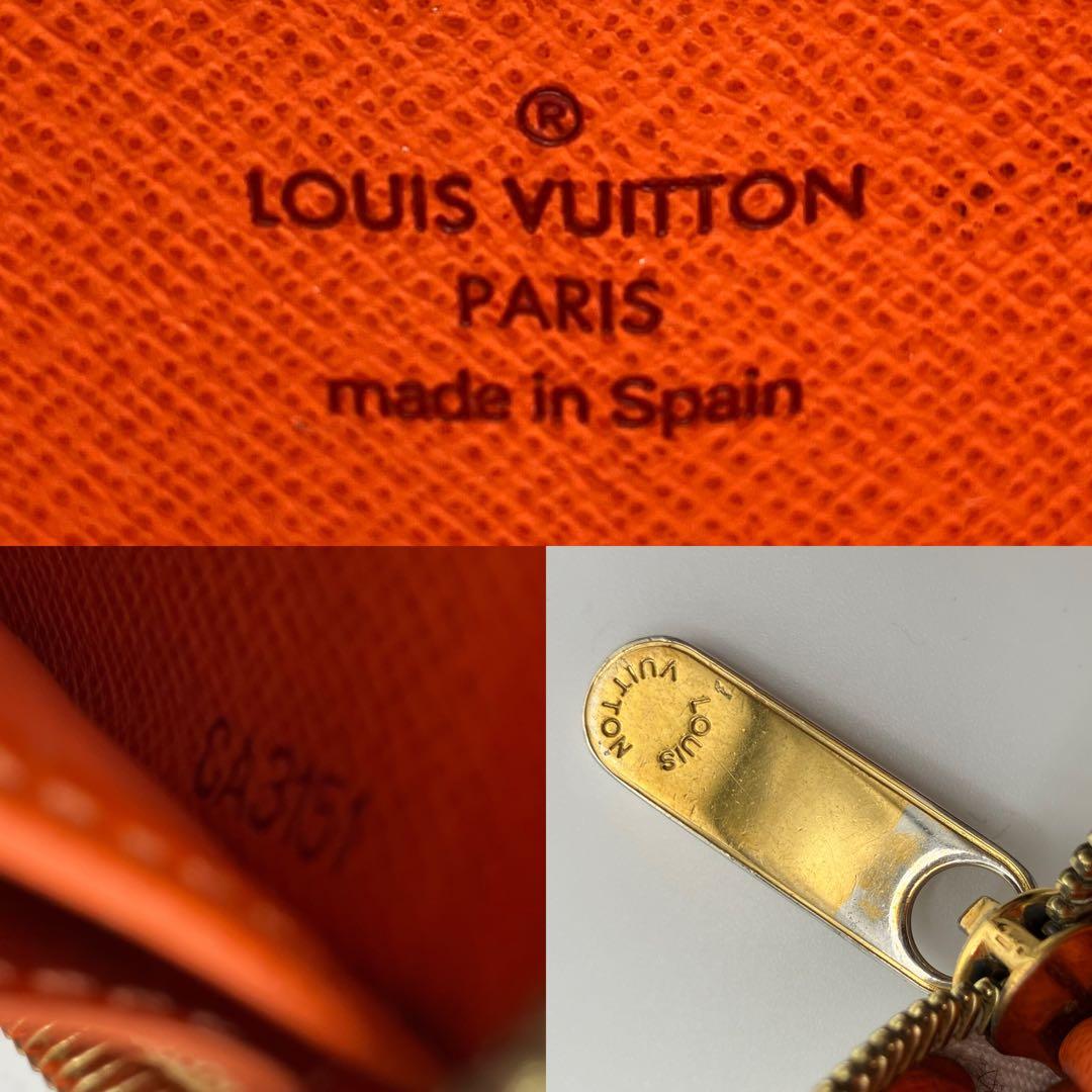 人気✨良品✨ルイヴィトン マルチカラー ジッピーウォレット 白系×オレンジ系