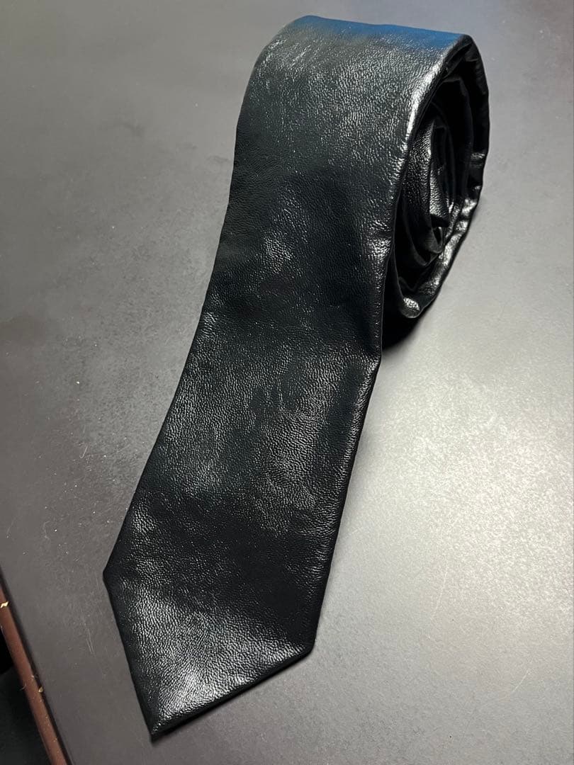 1*x様 OUR LEGACY フェイクレザーネクタイ fake leather
