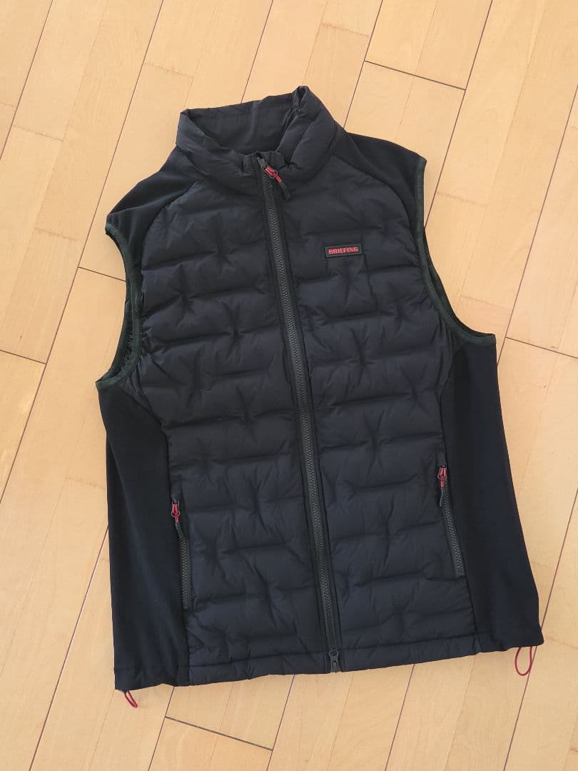 n*a様 ブリーフィング/黒/ダウンベスト