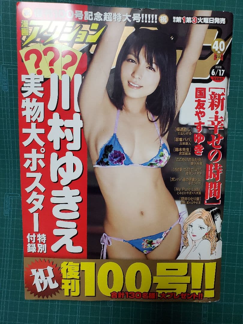 漫画アクション 2008年12号 復刊100号記念特大号 川村ゆきえ