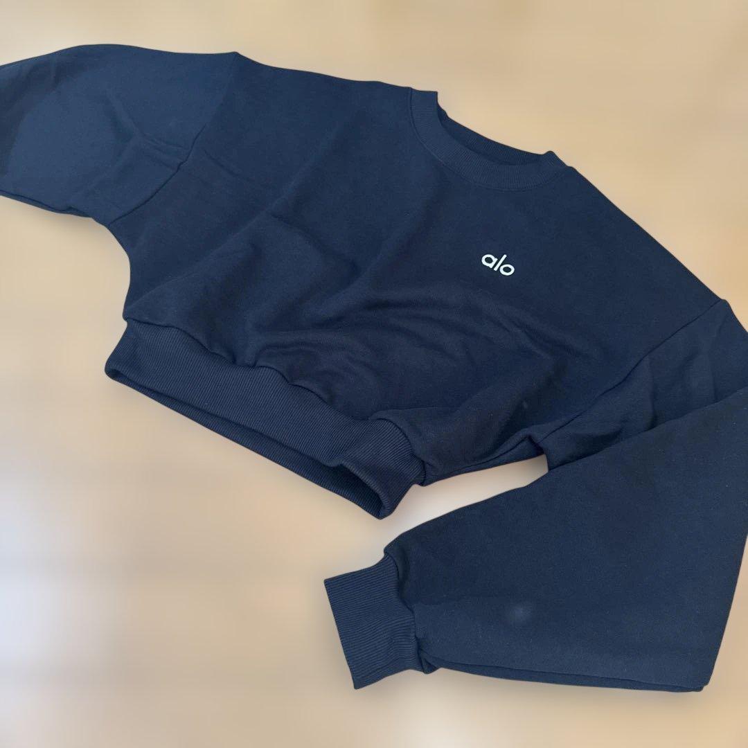 alo/yoga/Cropped Accolade Crewneck/正規品