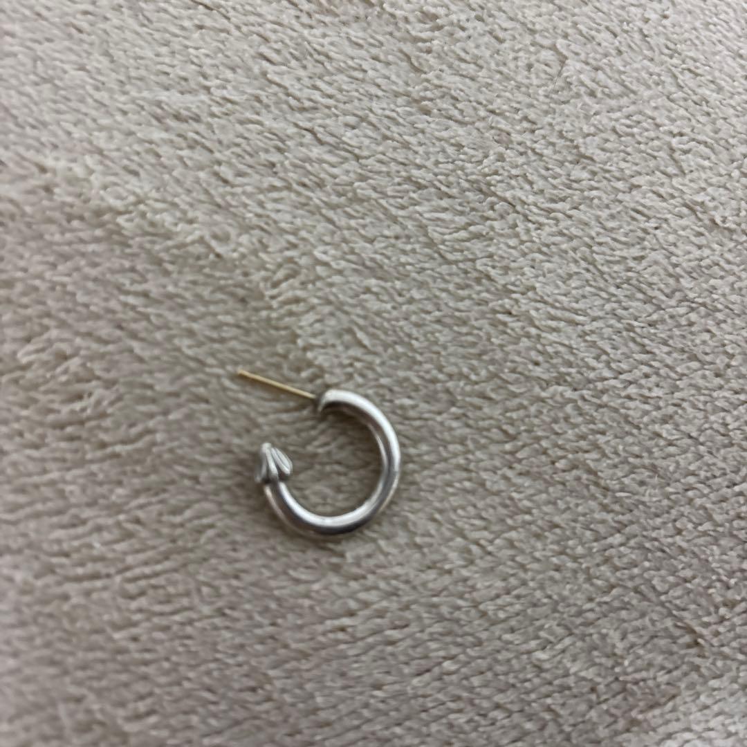 クロムハーツ　プレーンフープピアス