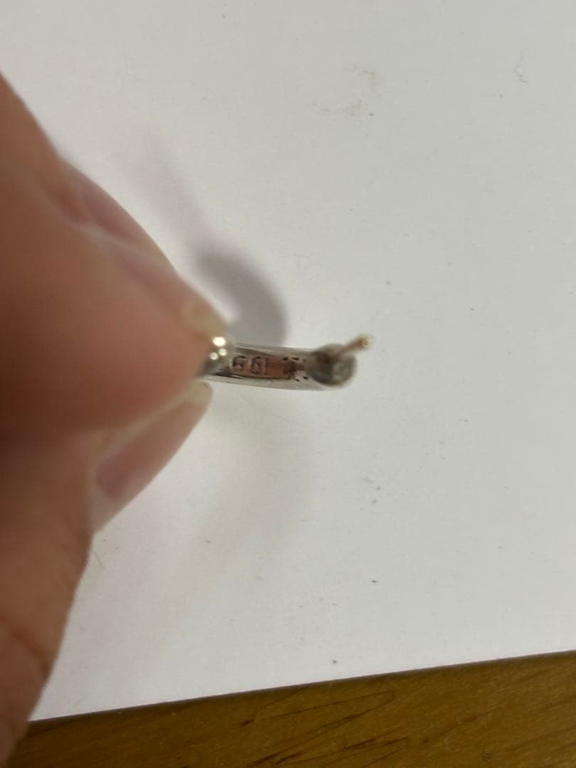 クロムハーツ　プレーンフープピアス