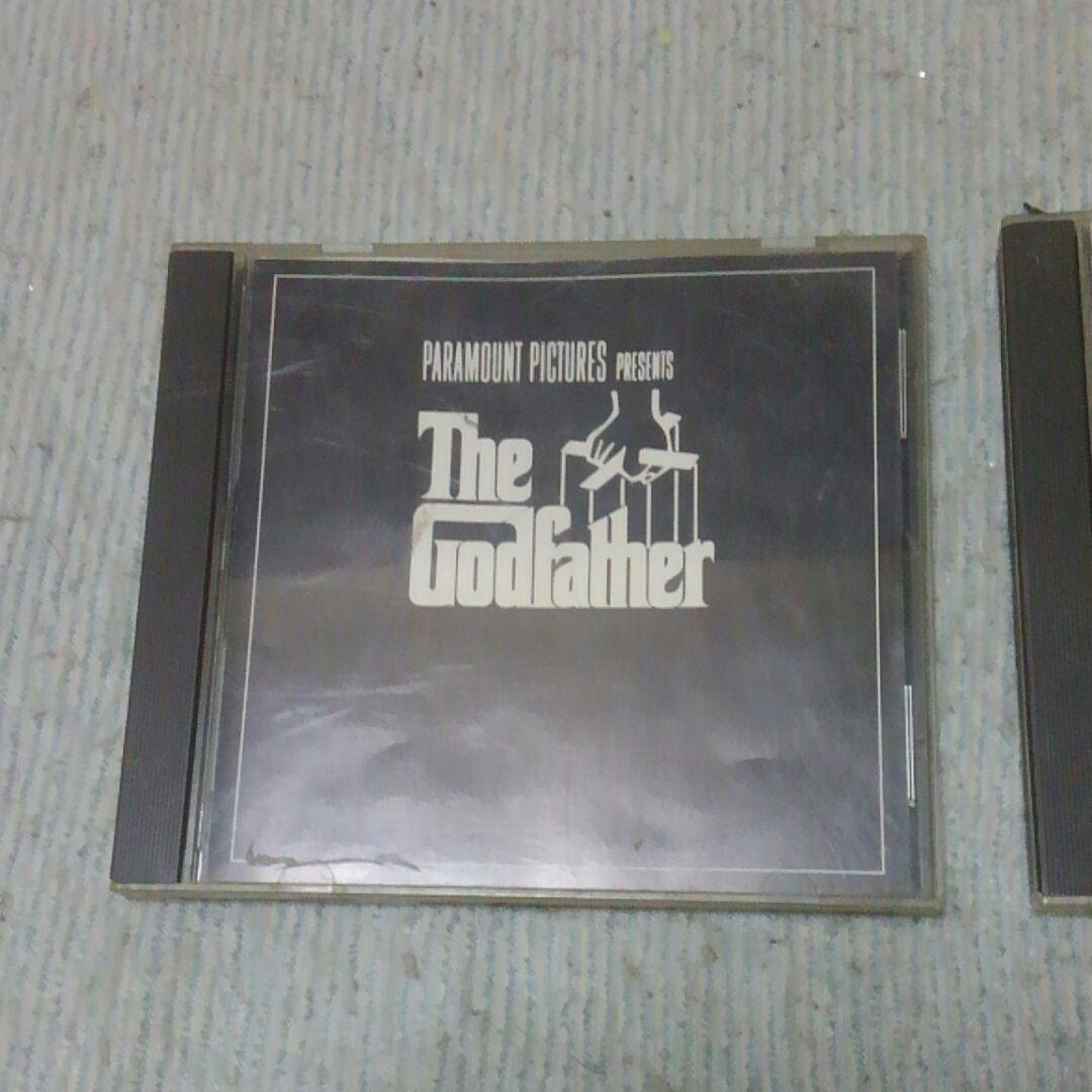 CD 　「ゴッドファーザー」「ゴッドファーザーPART Ⅱ」ケース傷、変色あり