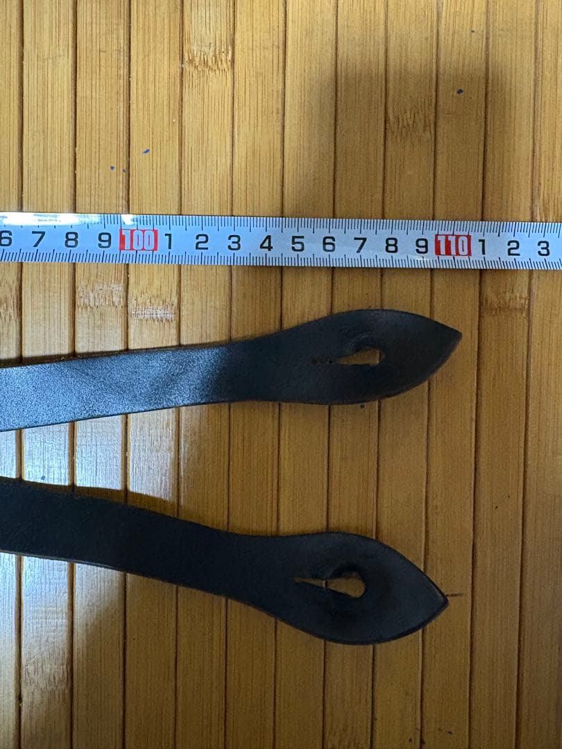 TCB× MOTOR CHROMEXCEL LEATHER SUSPENDER