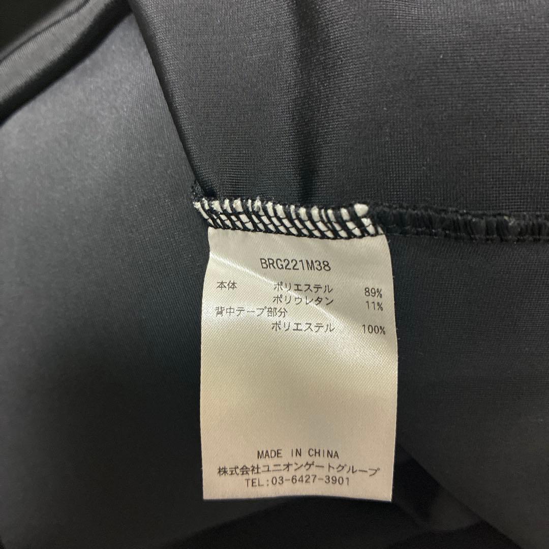 BRIEFING ハーフジップシャツ M ブラック