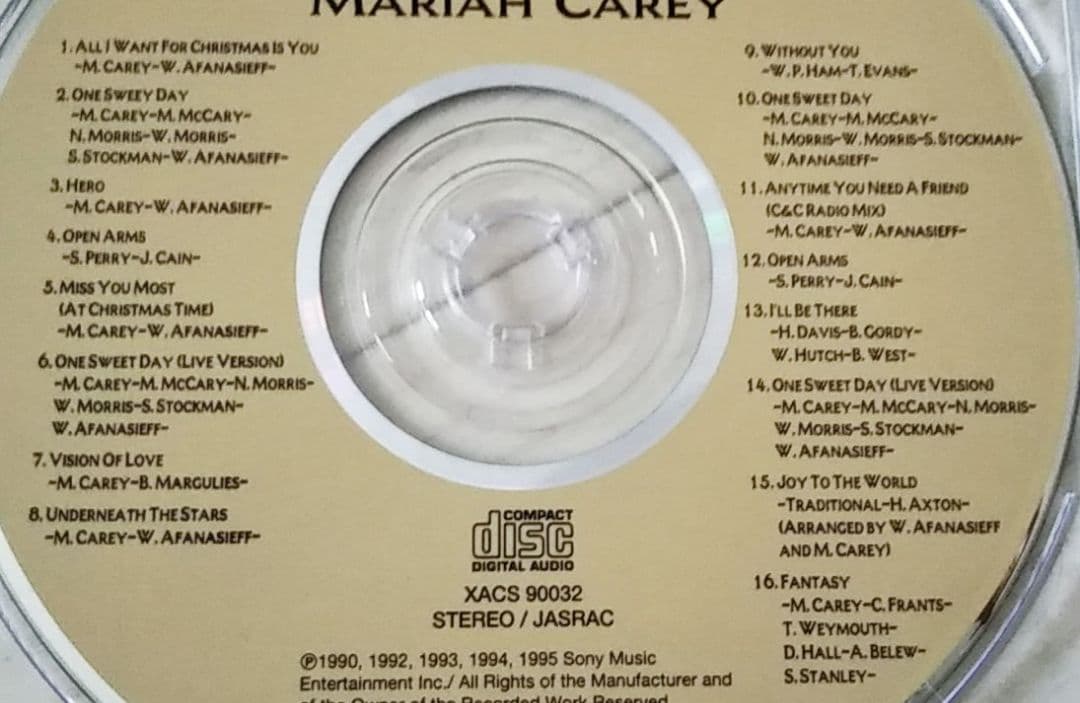 MARIAH CAREY マライア・キャリー　Love＆Dream　国内盤プロモ