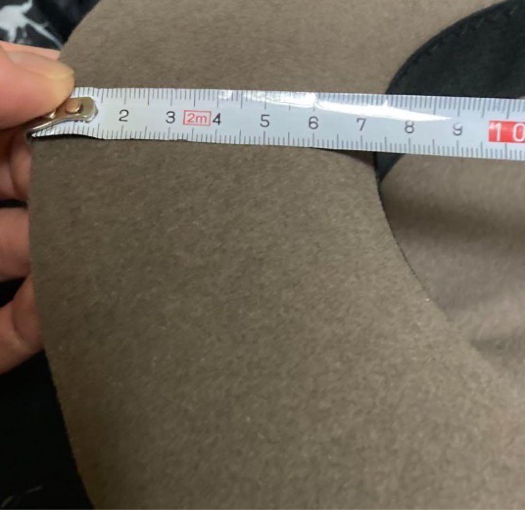 the fat hatter グレー ウールフェルトハット