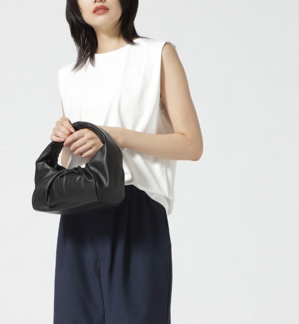 ※砂&海様※AULENTTI／2WAYレザーバッグ（黒）