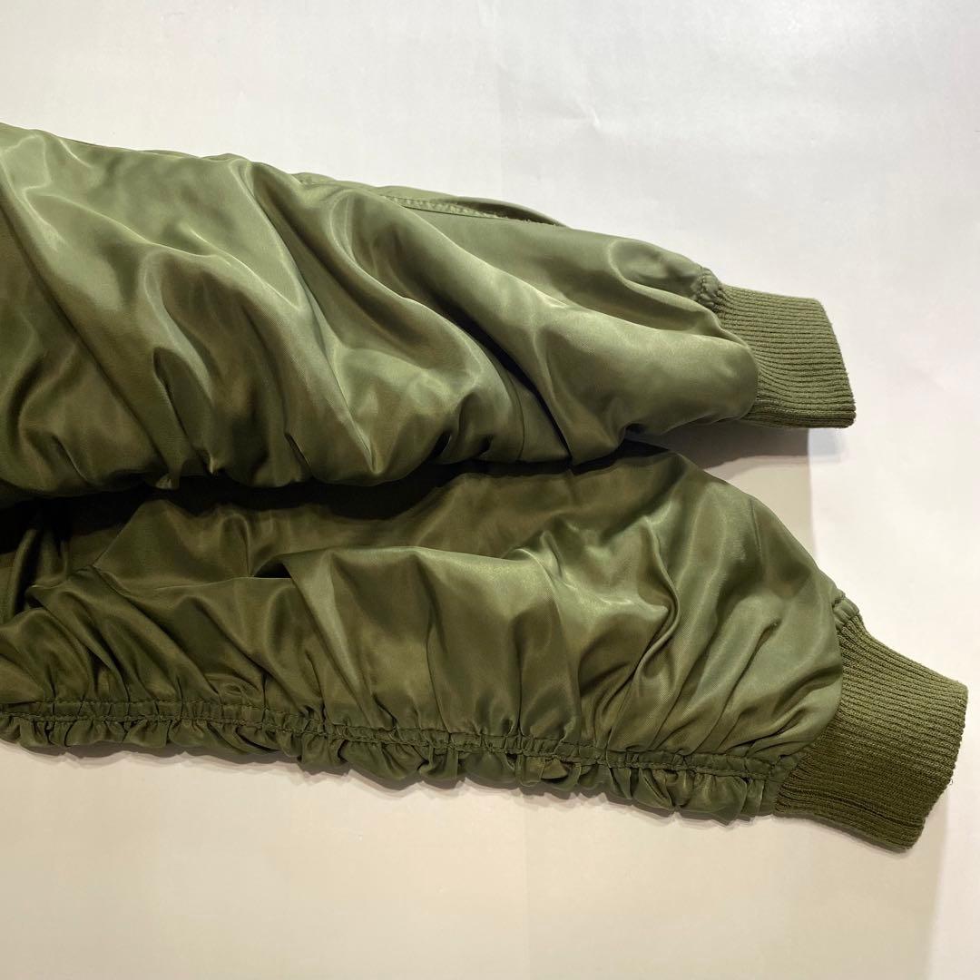 type N2B フライトジャケット flight bomber カーキ　短丈