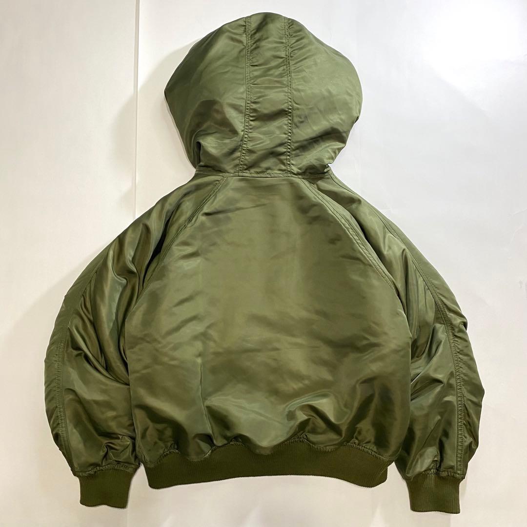 type N2B フライトジャケット flight bomber カーキ　短丈