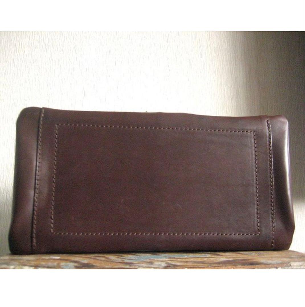 ebagos エバゴス オイルショルダーベルトバッグ スタイリストバッグ 茶