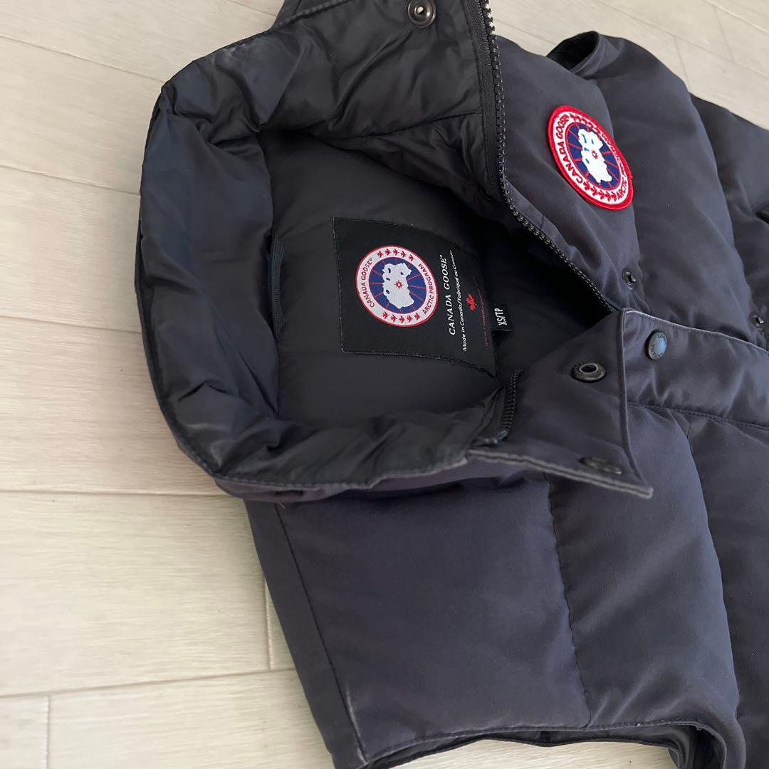   ダウンベスト ネイビー　XS/TP