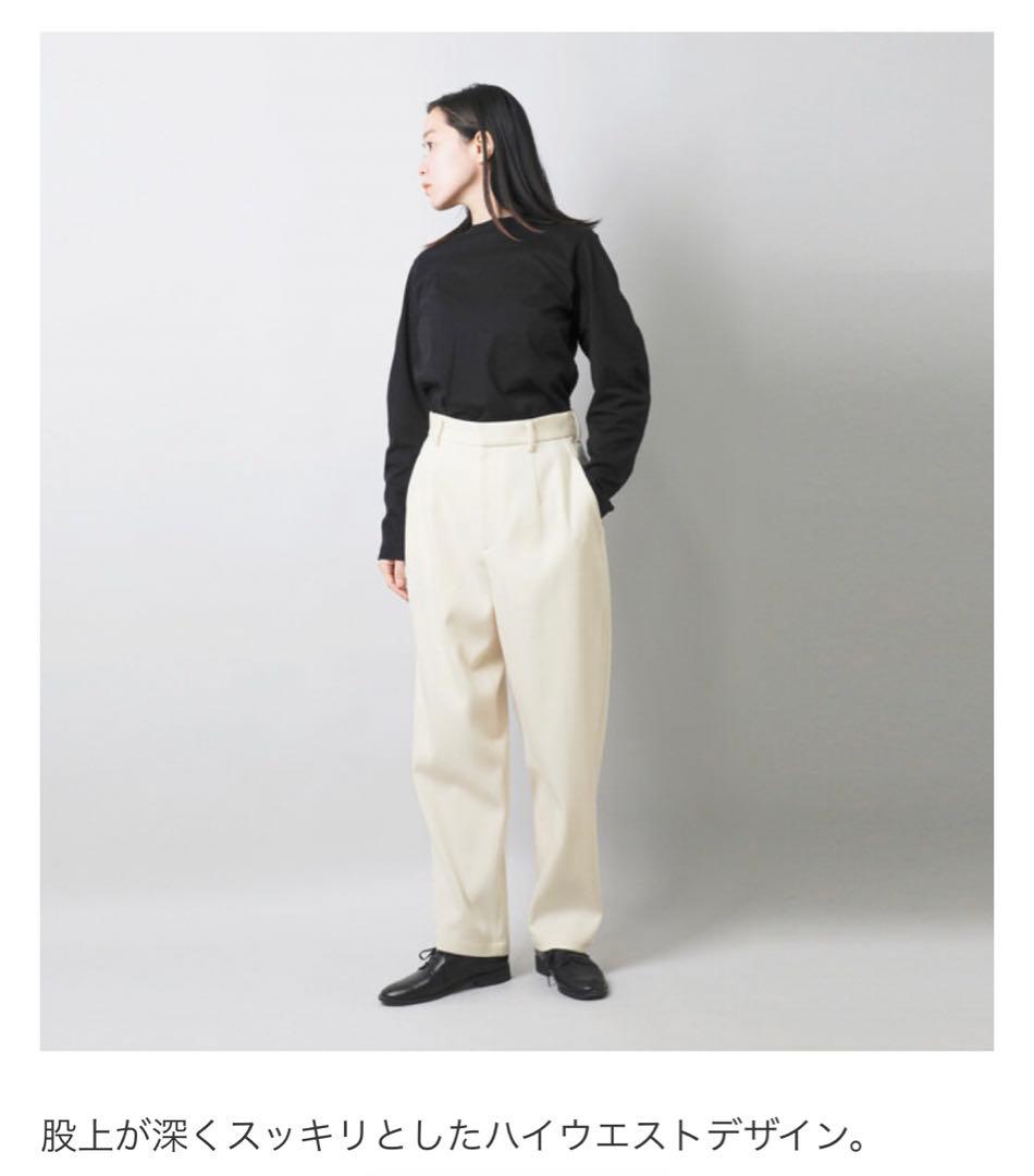 定価36300円　美品【LOEFF】ダブルクロスボンタンパンツ