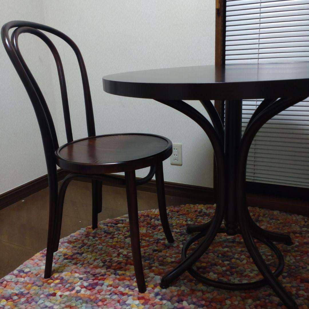 pinさん専用　木製円形テーブル