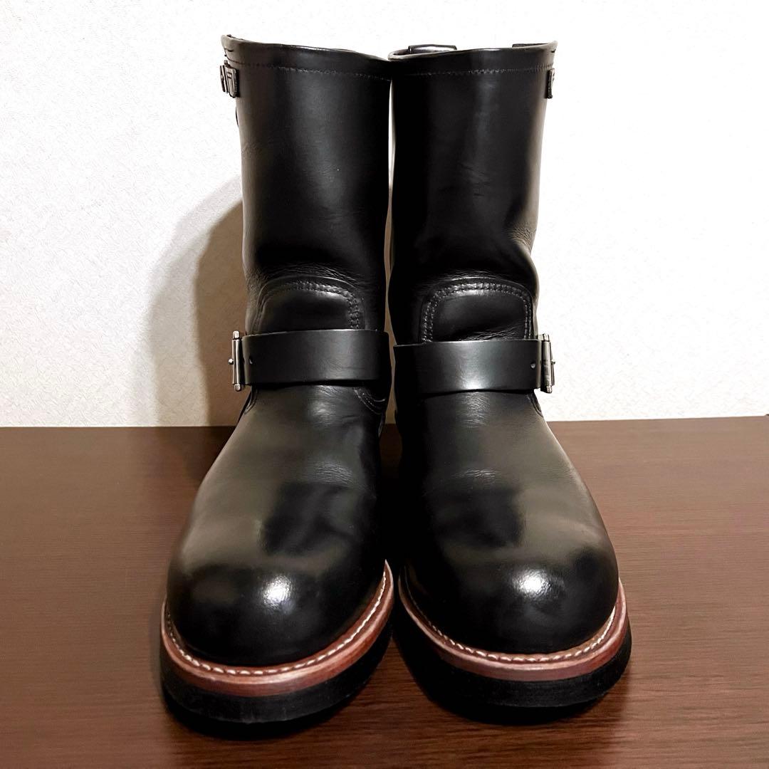 廃盤 10年製　レッドウィング 2268 エンジニア　ブラッククローム　9D