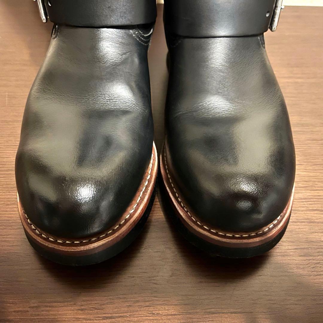 廃盤 10年製　レッドウィング 2268 エンジニア　ブラッククローム　9D