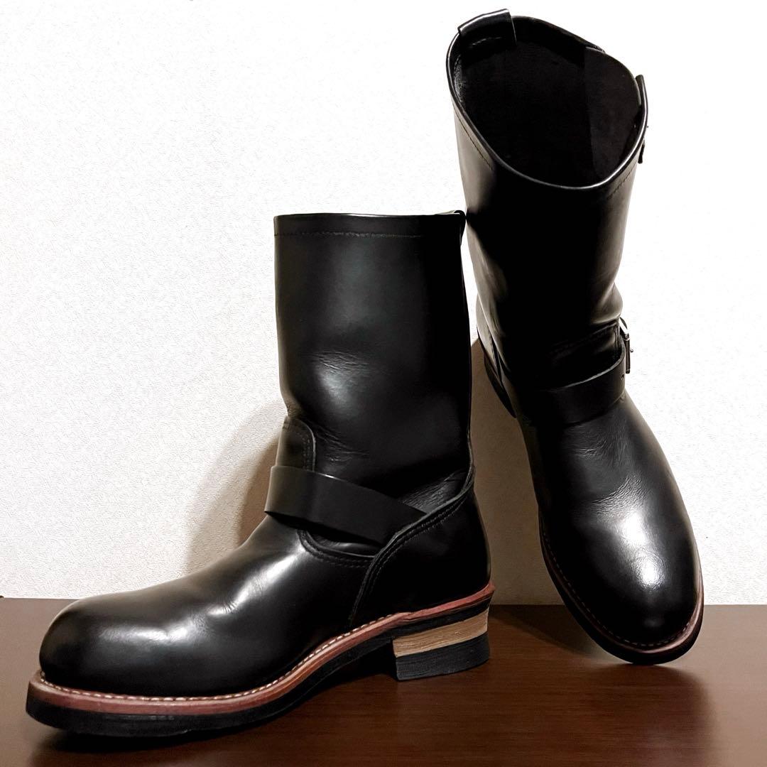 廃盤 10年製　レッドウィング 2268 エンジニア　ブラッククローム　9D