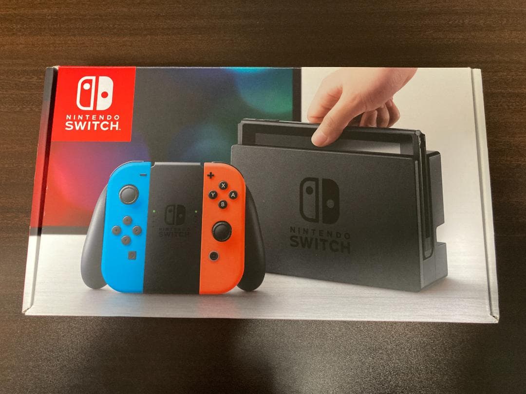 新品 Nintendo Switch 本体 ネオンブルー/レッド (未対策機)