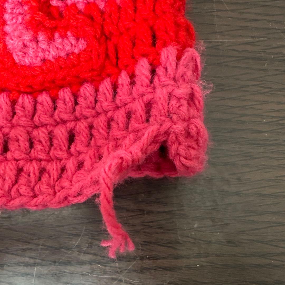 帽子 Supreme Crochet Logo Beanie \"Pink\"