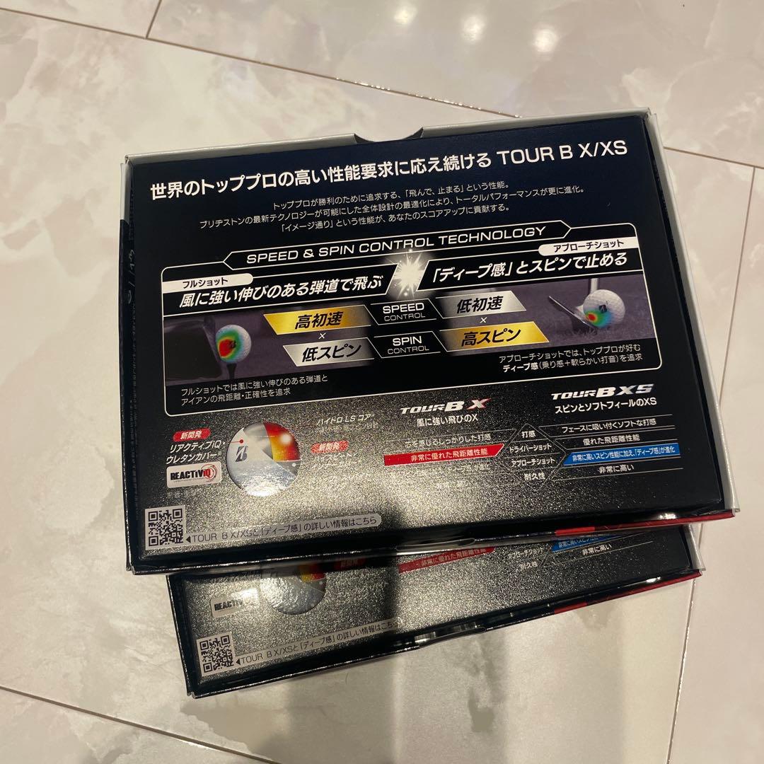 ブリヂストンTOUR B X ゴルフボール 2箱　2024