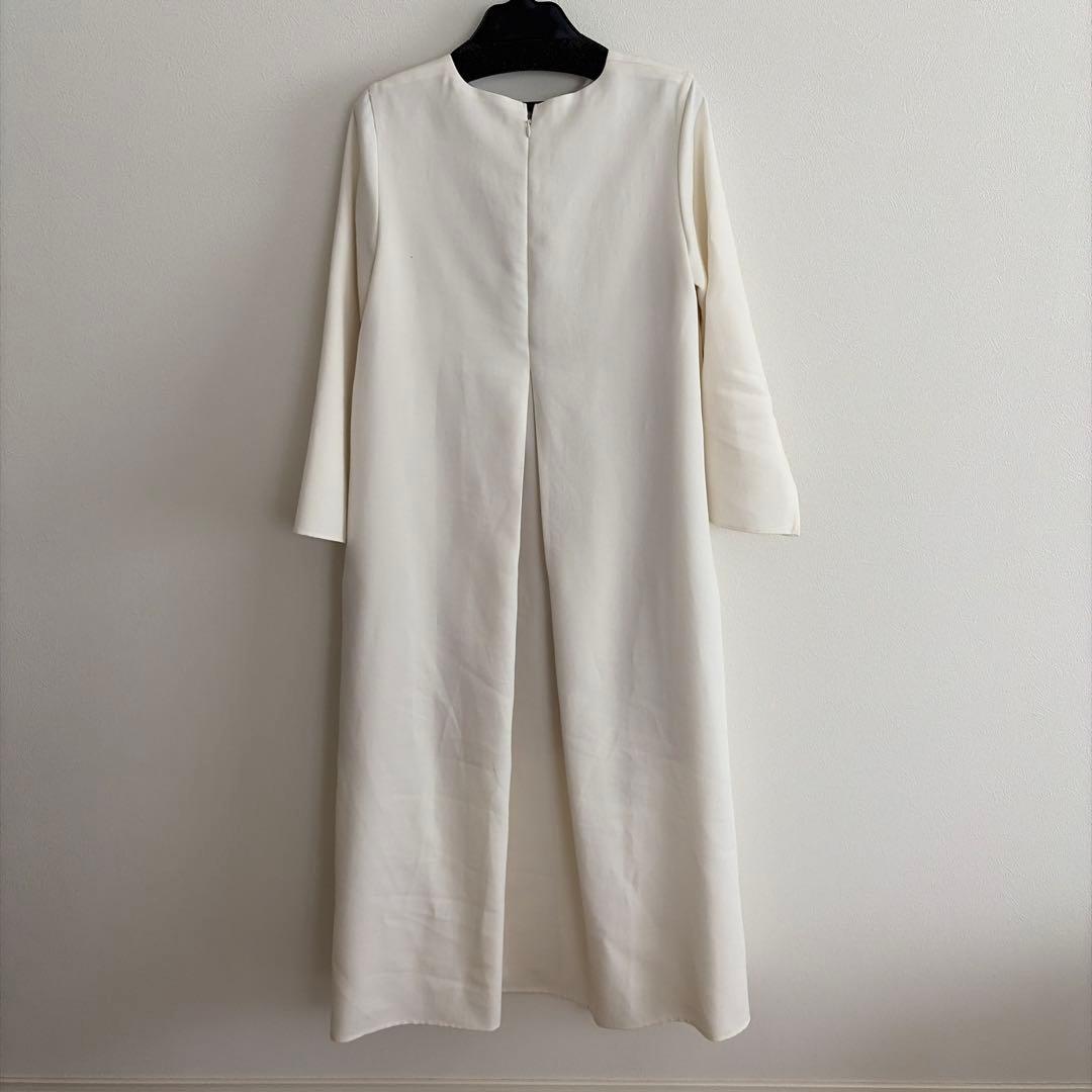 Demi-Luxe BEAMSバックタックロングスリーブワンピース