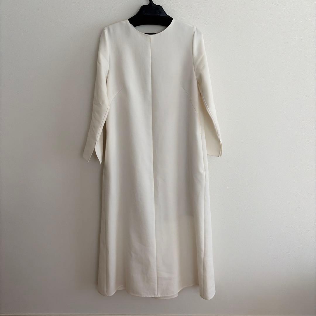 Demi-Luxe BEAMSバックタックロングスリーブワンピース